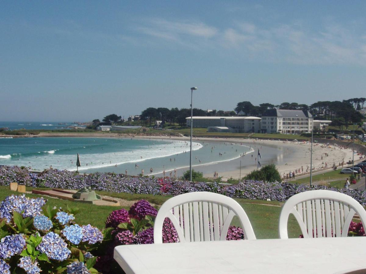 Maison 6 Pers Belle Vue Mer Piscine, Plage A 40 M Trevou-Treguignec ภายนอก รูปภาพ