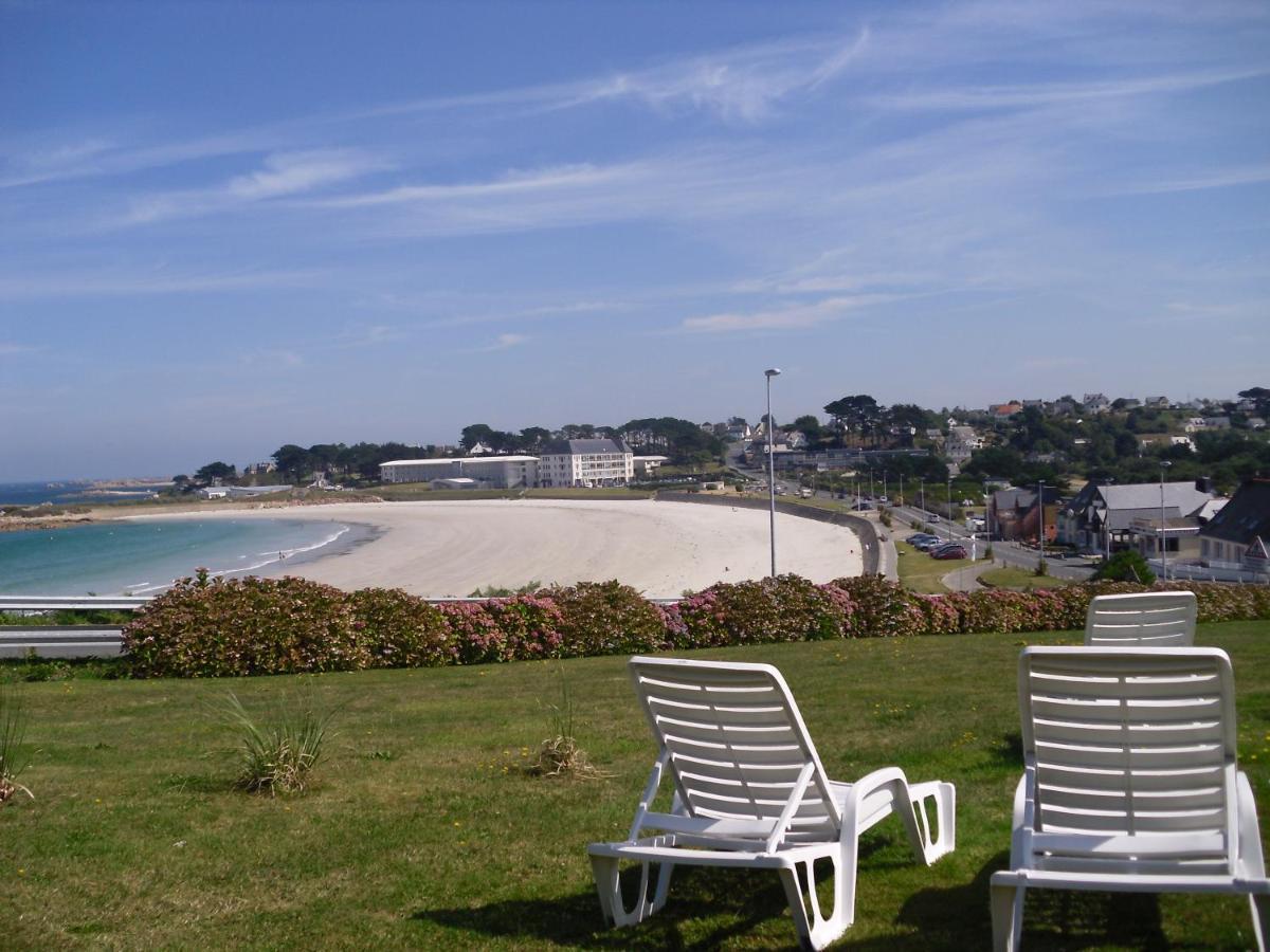 Maison 6 Pers Belle Vue Mer Piscine, Plage A 40 M Trevou-Treguignec ภายนอก รูปภาพ