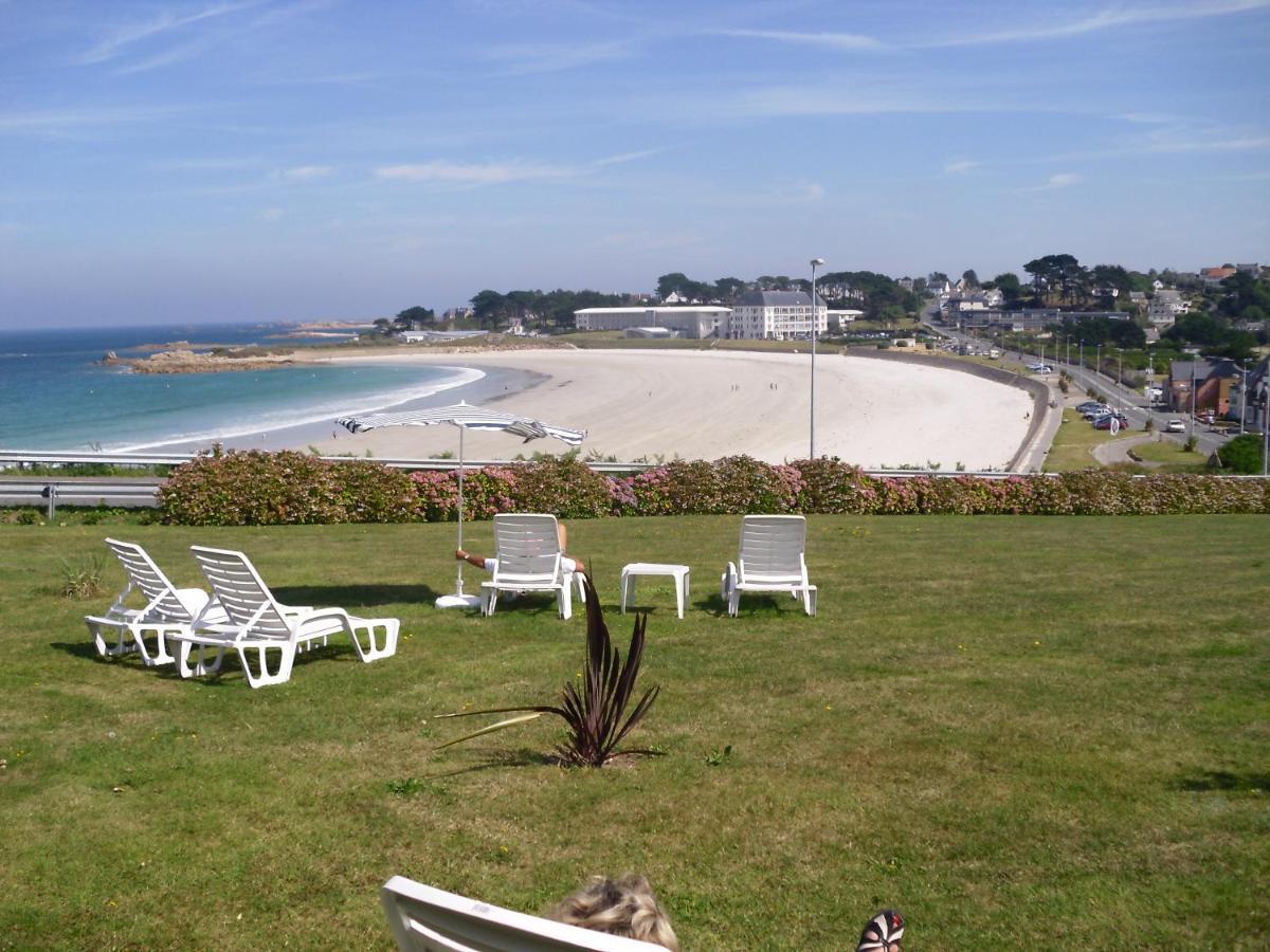 Maison 6 Pers Belle Vue Mer Piscine, Plage A 40 M Trevou-Treguignec ภายนอก รูปภาพ