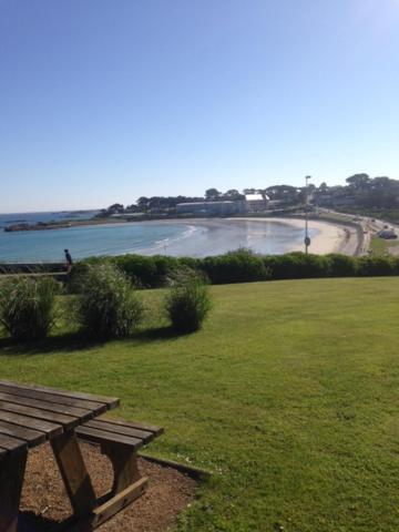 Maison 6 Pers Belle Vue Mer Piscine, Plage A 40 M Trevou-Treguignec ภายนอก รูปภาพ