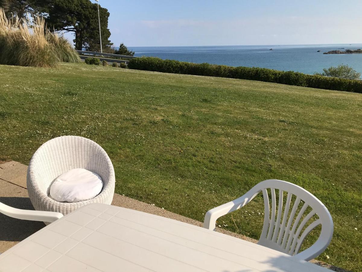 Maison 6 Pers Belle Vue Mer Piscine, Plage A 40 M Trevou-Treguignec ภายนอก รูปภาพ