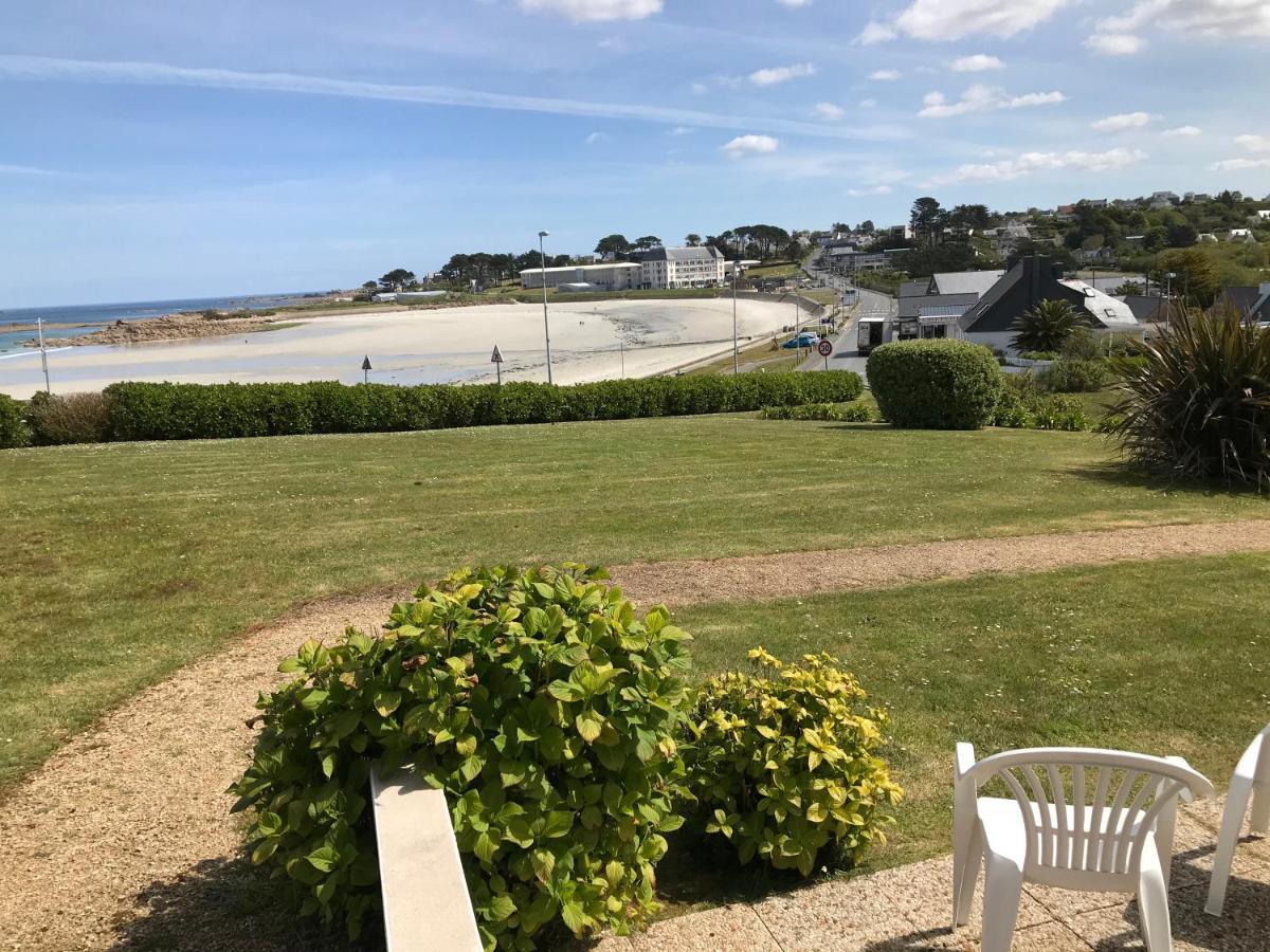 Maison 6 Pers Belle Vue Mer Piscine, Plage A 40 M Trevou-Treguignec ภายนอก รูปภาพ