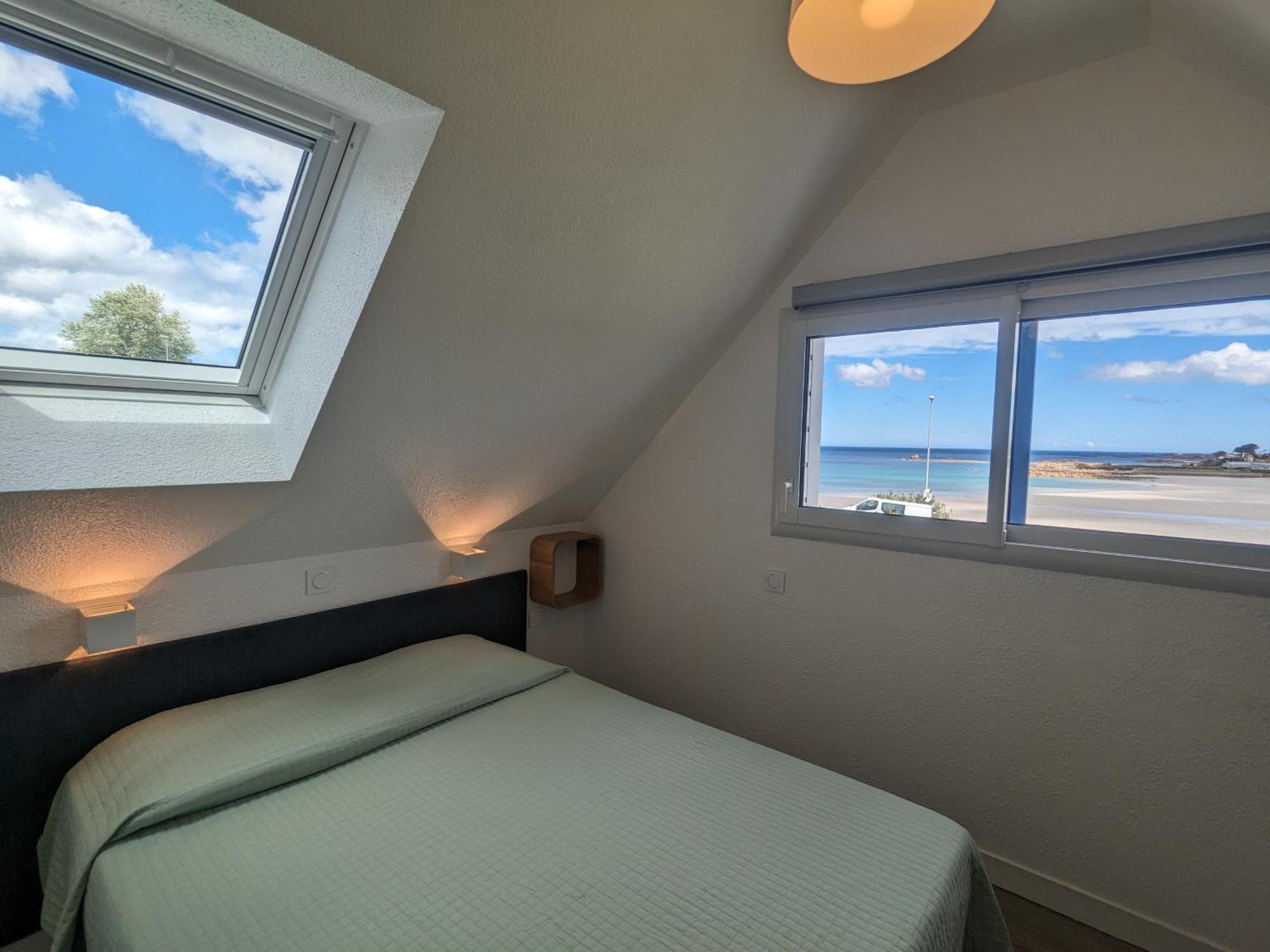 Maison 6 Pers Belle Vue Mer Piscine, Plage A 40 M Trevou-Treguignec ภายนอก รูปภาพ