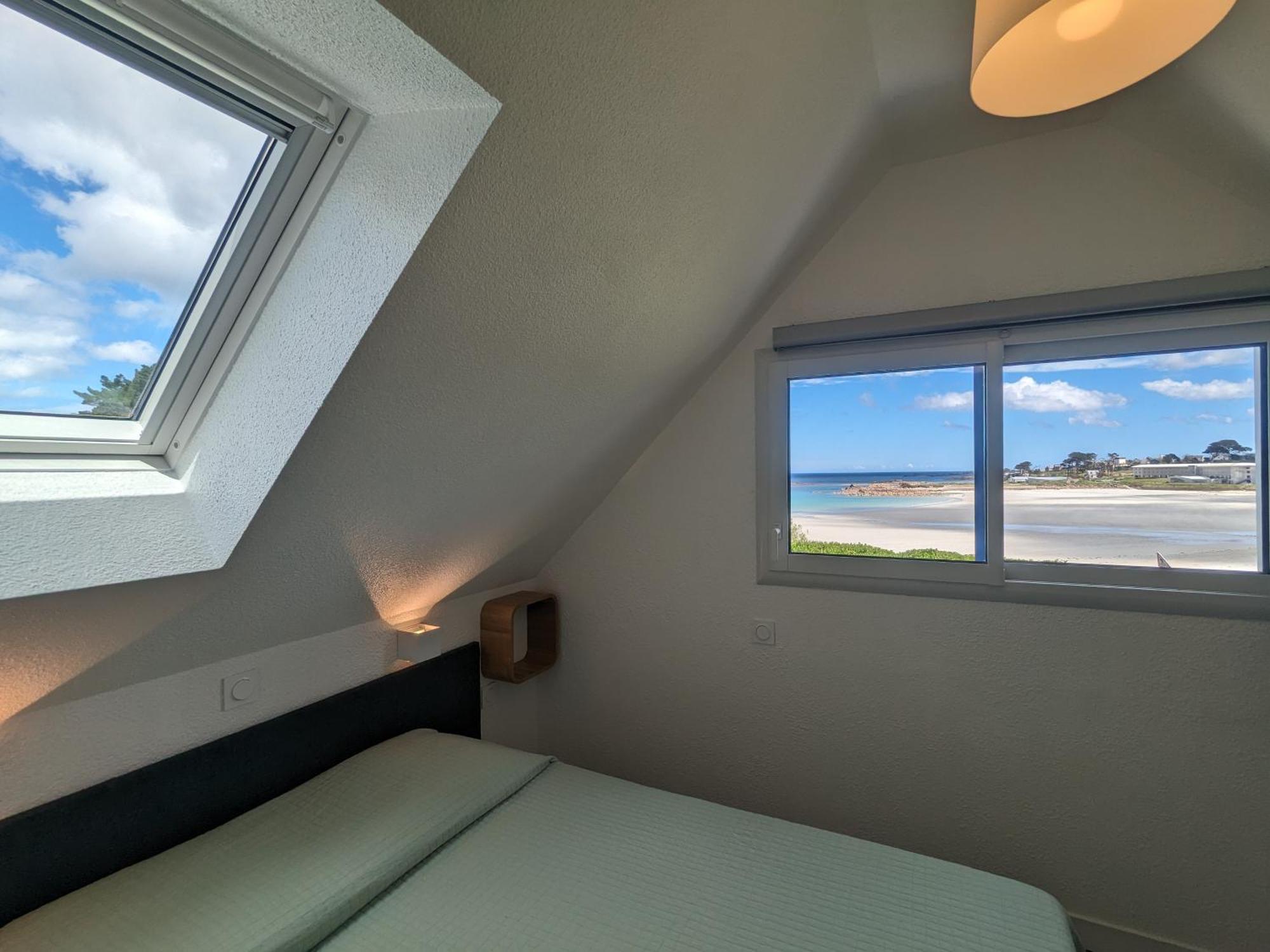 Maison 6 Pers Belle Vue Mer Piscine, Plage A 40 M Trevou-Treguignec ภายนอก รูปภาพ